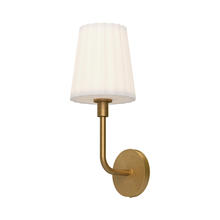 Alora Lighting WV628107AGOP - Plisse Wall/Vanity