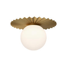 Alora Lighting FM501214BGOP - Plume Flush Mount