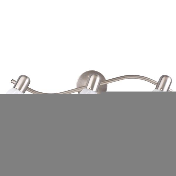 Jasper Classic Brushed Pewter 3 Light Track Light for Living Rooms, Kitchens, Bathrooms and Hallways