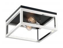 Nuvo 60/7095 - Cakewalk - 2 Light Flush Mount with- Polished Nickel Finish