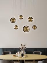 Page One Lighting PP121619-AB/BB - Saturn Multi Pendant