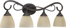 Quorum 5108-4-44 - POWELL 4LT VANITY - TS