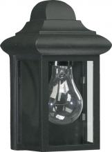 Quorum 783-15 - 1Lt Cast Alum Lantern-Bk