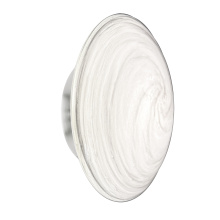 Dainolite WNA-75LEDW-PC-SWL - 5W Wall Sconce in Polished Chrome w/ Swirl Glass