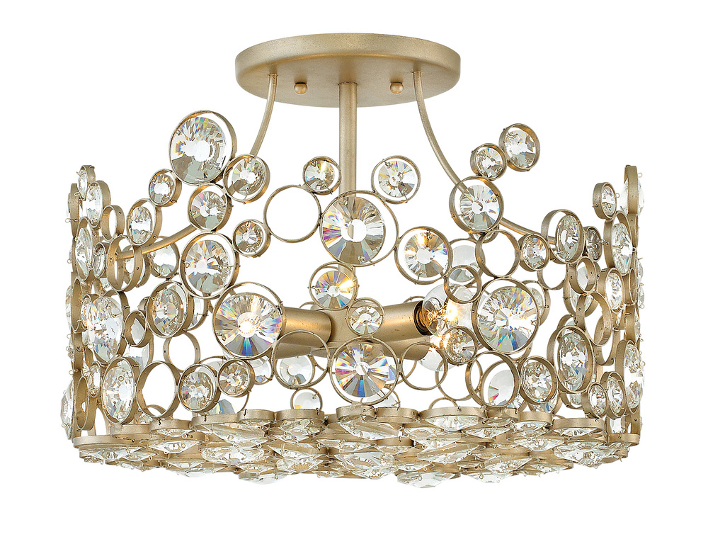 Medium Semi-Flush Mount