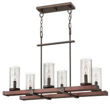 Fredrick Ramond FR40206IRN - Chandelier Jasper