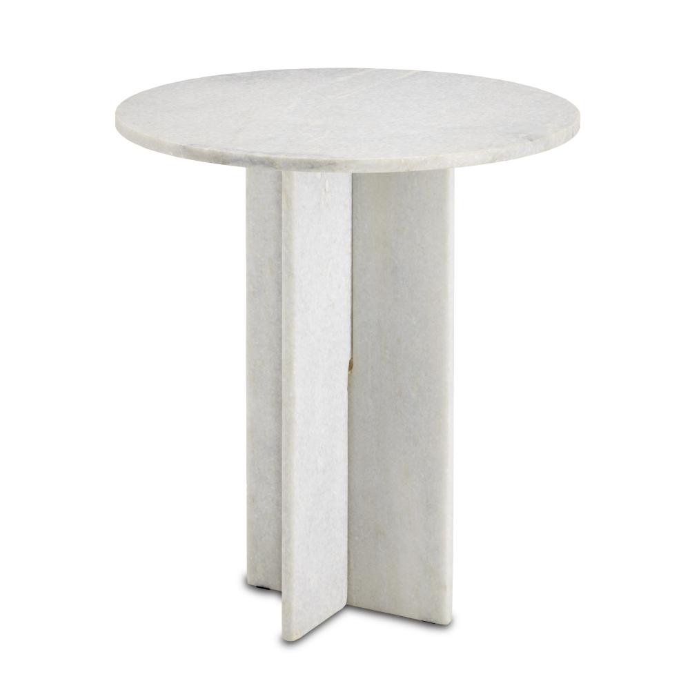 Harmon White Accent Table