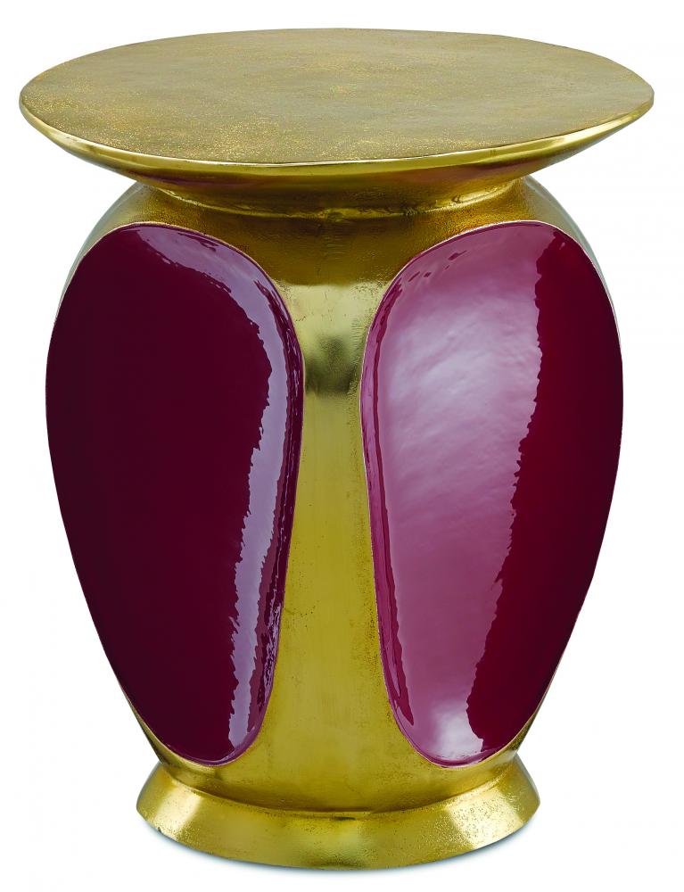Malmo Gold Accent Table