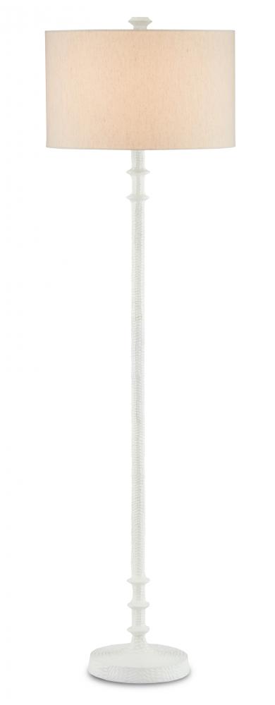 Gallo White Floor Lamp