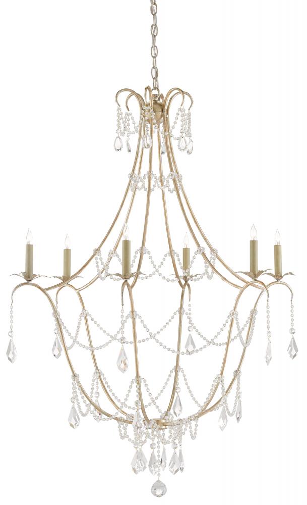Elizabeth Silver Chandelier