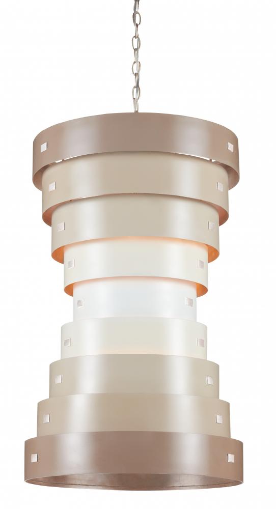 Graduation Taupe Small Chandelier