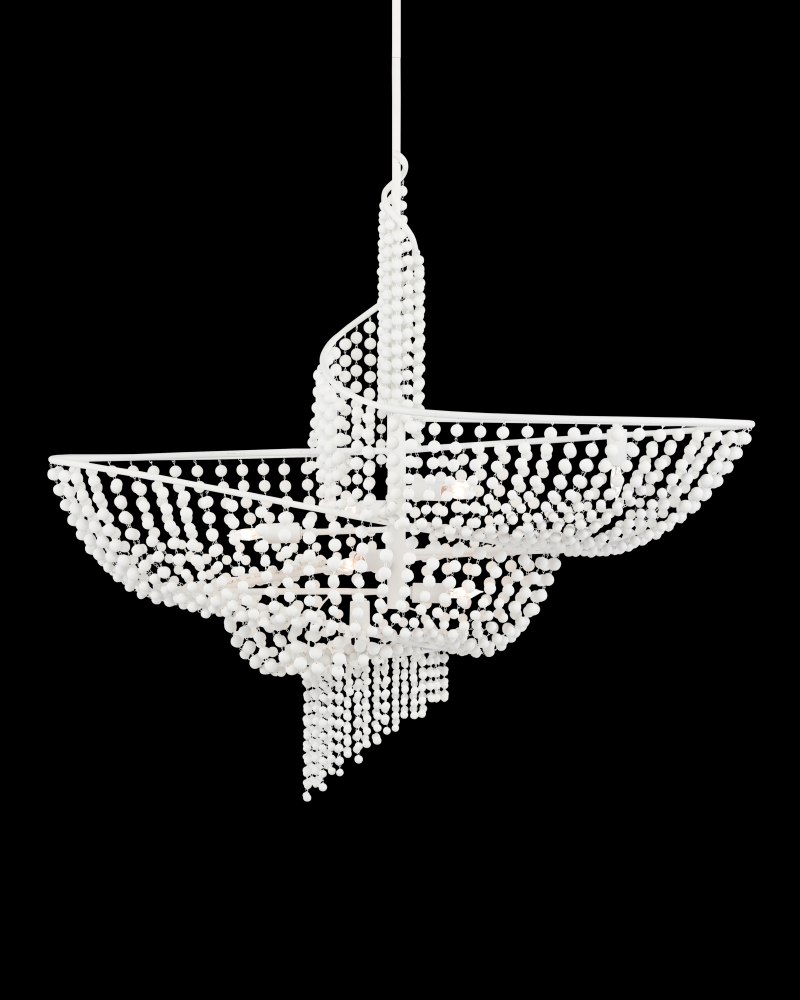 Neptune White Chandelier