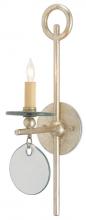 Currey 5000-0028 - Sethos Silver Wall Sconce