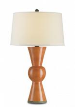 Currey 6351 - Upbeat Orange Table Lamp