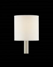 Currey 0900-0023 - Off White Fine Grasscloth Drum Chandelier Shade