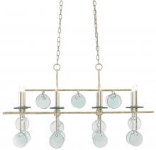 Currey 9000-0060 - Sethos Silver Rectangular Chandelier