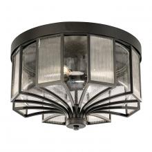 Fine Art Handcrafted Lighting 900082ST - Bristol 21.5" Outdoor Flush Mount